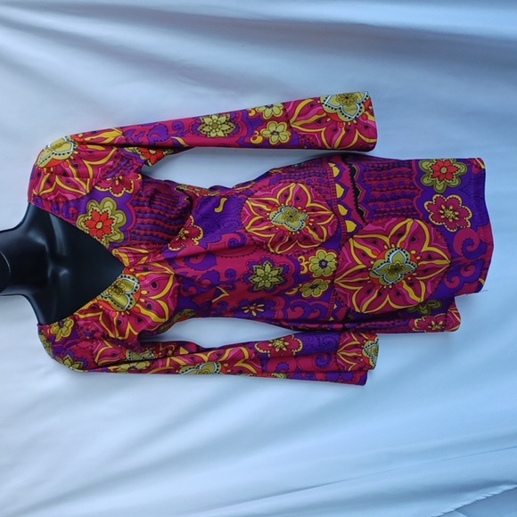 Leg Avenue Hippie Costume S/M, 19" PTP, 30" L - Picture 1 of 7